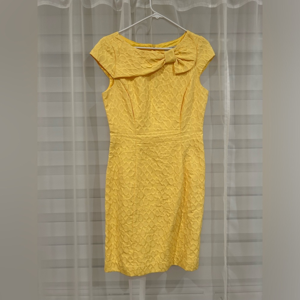 Yellow elegant dress